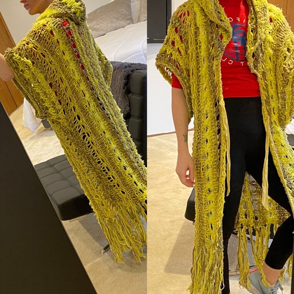 || FREE PEOPLE || crochet WILDFLOWER cardigan - Picture 5 of 5